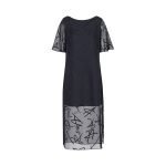 Φόρεμα με Διαφάνεια Armani Exchange Μαύρο