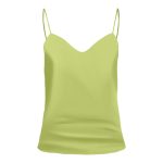 Maura Satin Top ONLY Lime