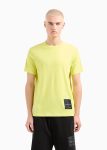 T-Shirt RegularFit με logo Armani Exchange Κίτρινο