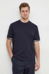 T-shirt Regular Fit με Logo Armani Exchange Μπλε