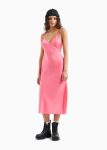 Φόρεμα Σατέν Armani Exchange Ροζ