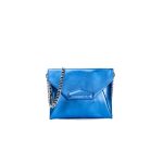 Τσάντα Candy Mini Leather Twist Μπλε